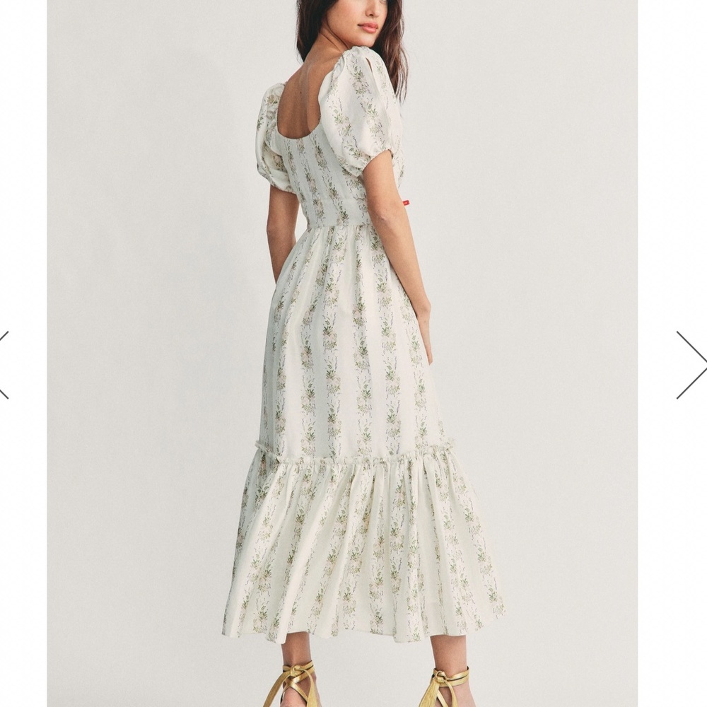 LoveShackFancy Silk Angie Dress Limited Exclusive - Picture 7 of 7